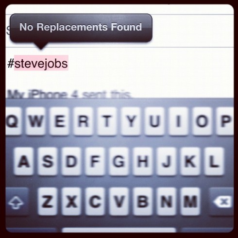 No replacements found