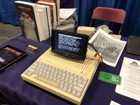 Apple IIc at BostonFIG