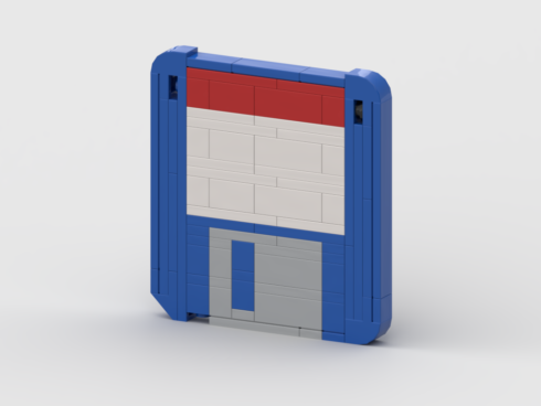 Lego floppy disk