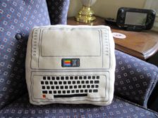 Throwboy iconic Apple pillow -- front