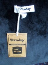 Throwboy iconic Apple pillow -- back