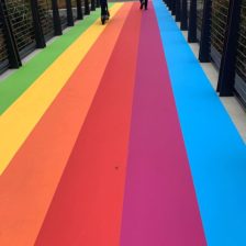 Apple Park Rainbow Floor