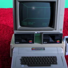 It requires the occasional repair, but Garriott makes sure he always has a working Apple II. Still running