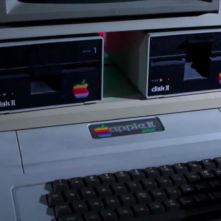 Garriott brought his Apple II Plus to Rooster Teeth's Austin office for a hands-on demonstration. Hands-on