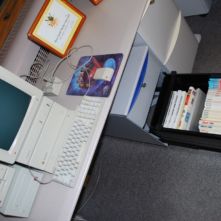 I emptied out several drawers for the express purpose of housing my floppy disk collection. Floppy drawer