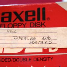 I later found this loose label, which I suspect went on the unlabeled floppy. IMG_6807